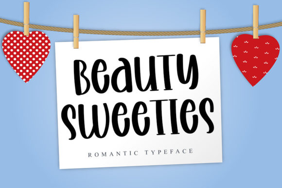 Beauty Sweeties: A Whimsical Display Font That Elevates Small Business Branding