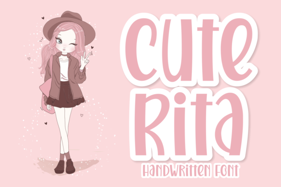 Cute Rita: A Chic Display Font for Modern Web Design Projects