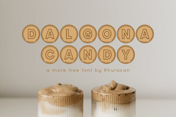 Dalgona Candy: A Sweet Touch for Modern Editorial Typography