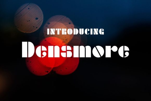 Densmore: A Bold, Rounded Typeface for Retro-Inspired Editorial Design