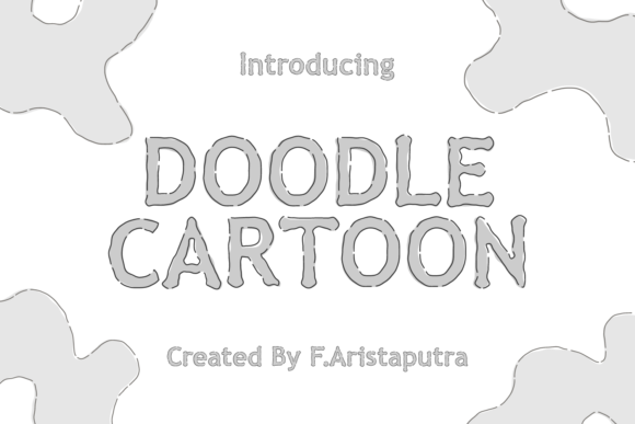 Doodle Cartoon: A Vintage Display Font for Playful Editorial Design