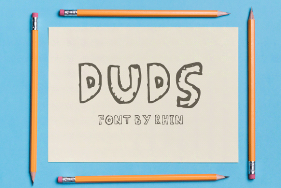 Duds: A Designer’s Take on This Display Font