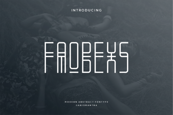 Faobexs: A Minimalist Display Font That Elevates Small Business Branding