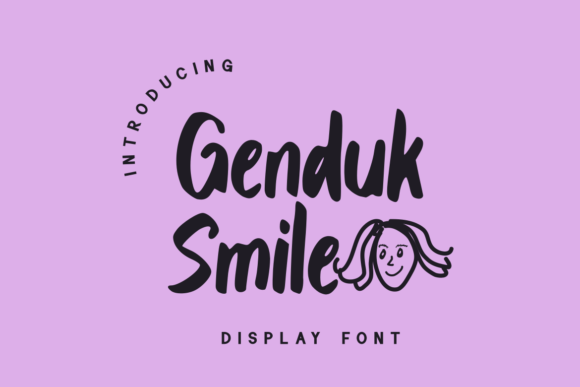 Genduk Smile: A Display Font That Elevates Your Brand’s Personality