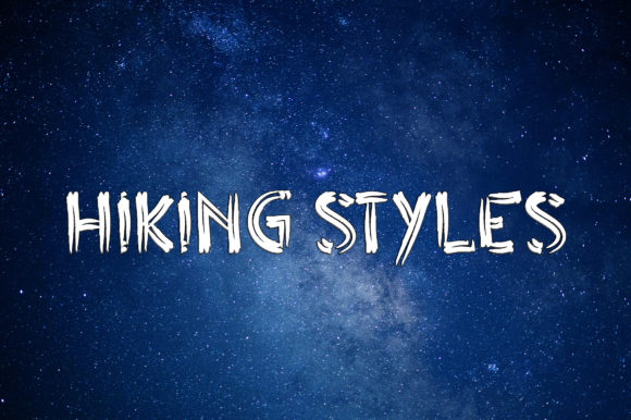 Hiking Styles Font: A Simple Upgrade for Business Branding