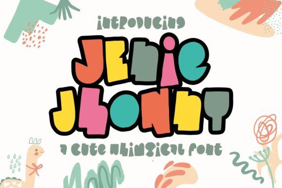 Jenie Jhonny: The Playful Display Font for Crafters & Small Product Makers