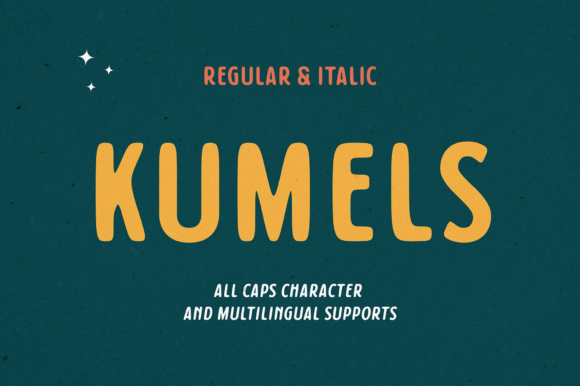 Kumels: A Trendy Display Font for Crafters and Product Makers