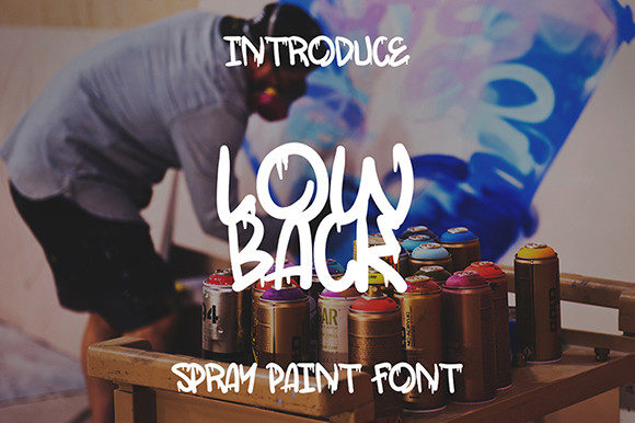 Lowback: A Joyful Display Font for Makers and Creative Sellers