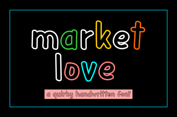 Market Love: A Fresh Display Font for Modern Web Design Projects