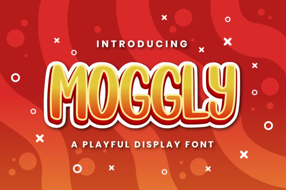 Moggly: A Playful Display Font for Lively Editorial Designs
