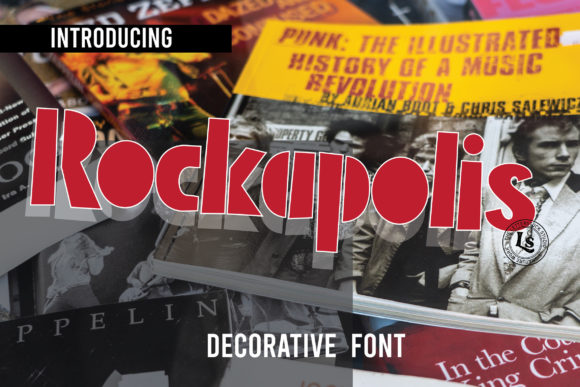 Rockapolis: A Robotic Display Font That Elevates Small Business Branding