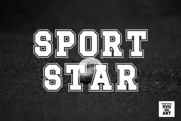 Sport Star: A Bold Display Font for Dynamic Web Design