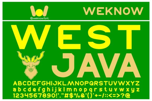 West Java: A Bold Display Font That Elevates Modern Branding Projects